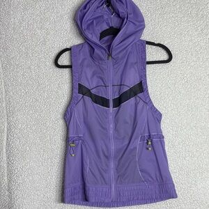 Lululemon Run Like The Wind Technical Vest Purple Size 4 – Lightweight Hooded